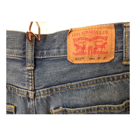 Levi’s | Distressed Knees 511 Levi Jeans Skinny - Picture 5 of 7